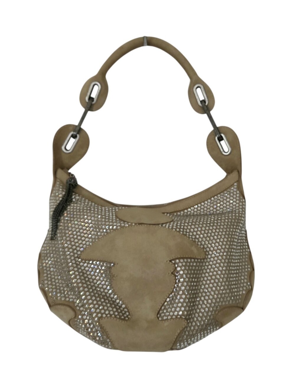 Jimmy Choo Grant Hobo With Swarovski Crystals